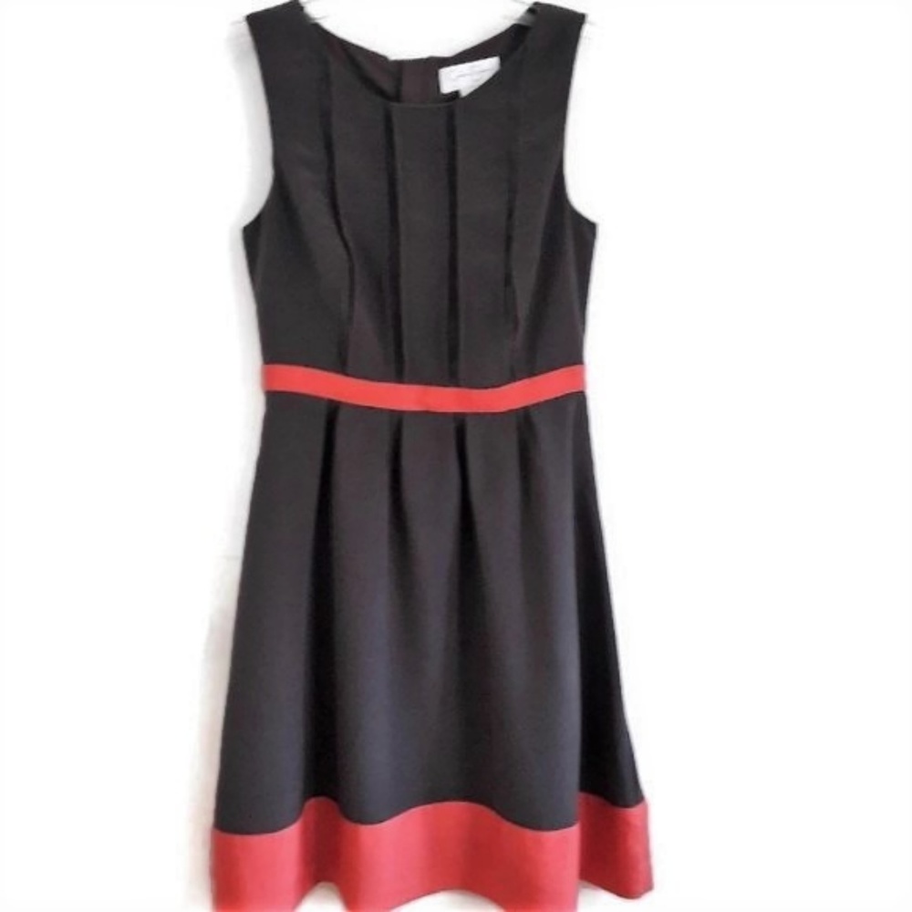 Jessica Simpson Dress Sleeveless Front Pleats 2